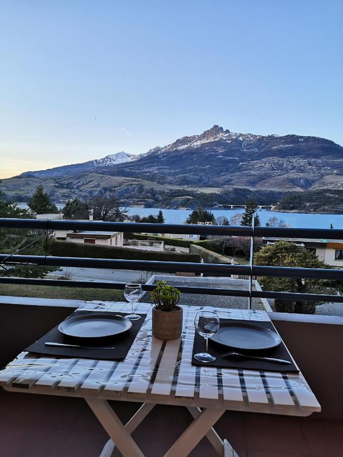 Studio Vue Sur Lac Et Montagne 사뱅 외부 사진