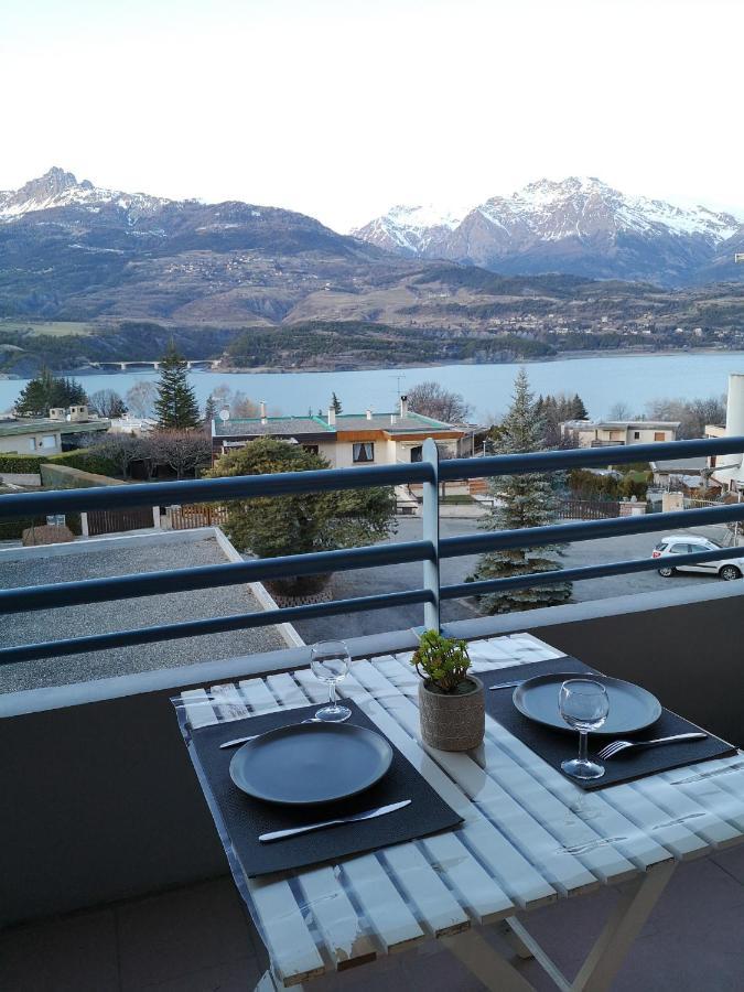Studio Vue Sur Lac Et Montagne 사뱅 외부 사진