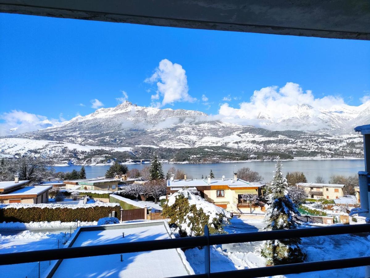 Studio Vue Sur Lac Et Montagne 사뱅 외부 사진