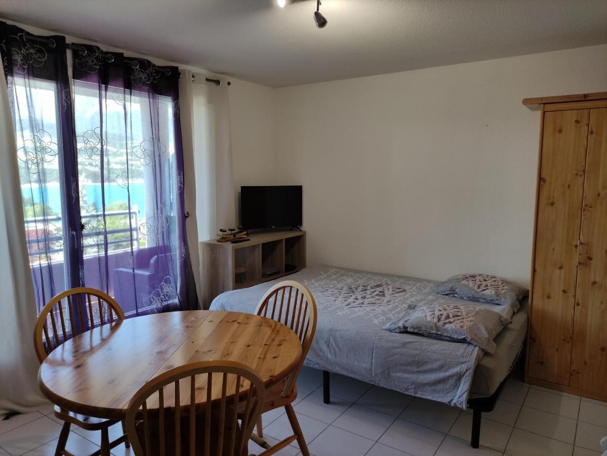 Studio Vue Sur Lac Et Montagne 사뱅 외부 사진